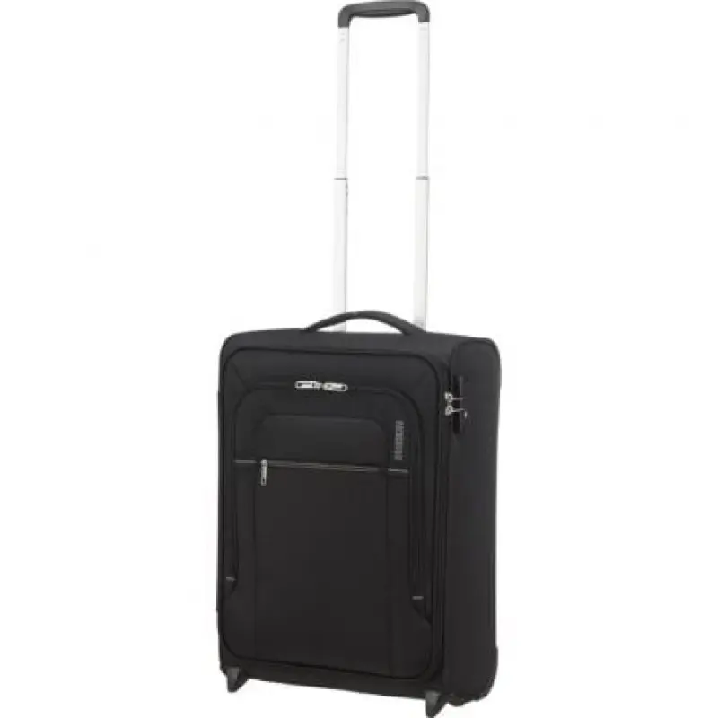 Maleta de Cabina American Tourister Crosstrack Upright 55cm/ 55x40x20cm/ 2 Ruedas/ Negra y Gris Maleta de Cabina American Tourister Crosstrack Upright 55cm/ 55x40x20cm/ 2 Ruedas/ Negra y Gris