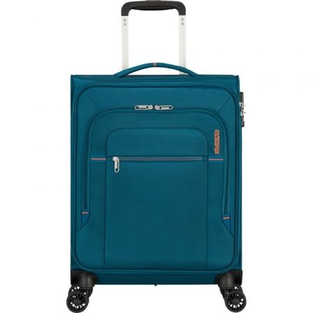 Maleta de Cabina American Tourister Crosstrack Spinner 55cm/ 55x40x20cm/ 4 Ruedas/ Marino y Naranja Maleta de Cabina American Tourister Crosstrack Spinner 55cm/ 55x40x20cm/ 4 Ruedas/ Marino y Naranja