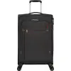 Maleta Mediana American Tourister Crosstrack Spinner Expansible 67cm/ 67.5x42x27.5cm/ 4 Ruedas/ Gris y Rojo