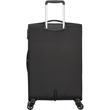 Maleta Mediana American Tourister Crosstrack Spinner Expansible 67cm/ 67.5x42x27.5cm/ 4 Ruedas/ Gris y Rojo Maleta Mediana American Tourister Crosstrack Spinner Expansible 67cm/ 67.5x42x27.5cm/ 4 Ruedas/ Gris y Rojo