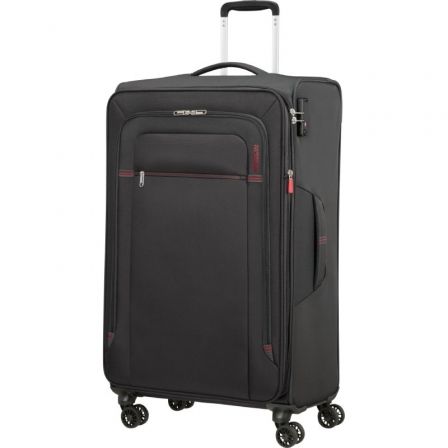 Maleta Mediana American Tourister Crosstrack Spinner Expansible 79cm/ 79x46.5x30.5cm/ 4 Ruedas/ Gris y Rojo Maleta Mediana American Tourister Crosstrack Spinner Expansible 79cm/ 79x46.5x30.5cm/ 4 Ruedas/ Gris y Rojo