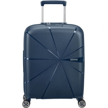 Maleta de Cabina American Tourister Starvibe Spinner 55cm/ 55x40x20cm/ 4 Ruedas/ Azul Marino Maleta de Cabina American Tourister Starvibe Spinner 55cm/ 55x40x20cm/ 4 Ruedas/ Azul Marino