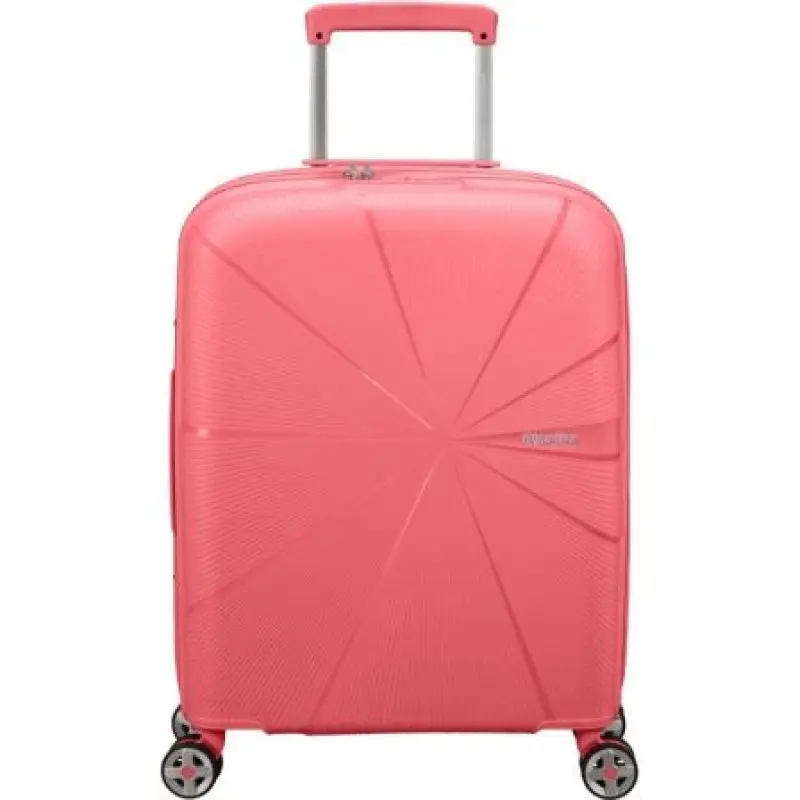 Maleta de Cabina American Tourister Starvibe Spinner 55cm/ 55x40x20cm/ 4 Ruedas/ Coral Maleta de Cabina American Tourister Starvibe Spinner 55cm/ 55x40x20cm/ 4 Ruedas/ Coral
