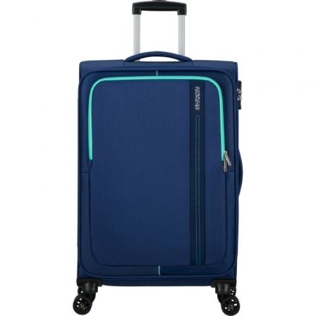 Maleta de Cabina American Tourister Sea Seeker Spinner 68cm/ 68x43x25cm/ 4 Ruedas/ Marino Combate Maleta de Cabina American Tourister Sea Seeker Spinner 68cm/ 68x43x25cm/ 4 Ruedas/ Marino Combate