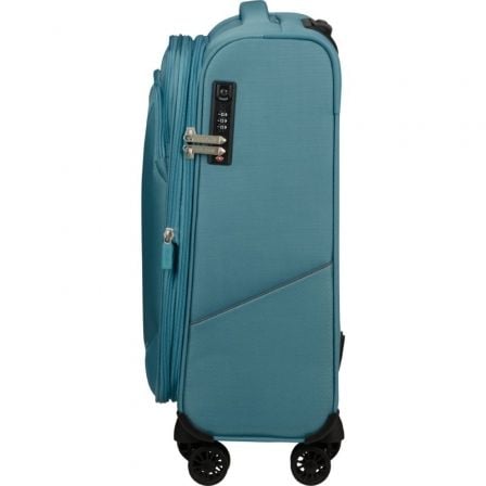 Maleta de Cabina American Tourister SummerRide Spinner 55cm/ 55x40x23cm/ 4 Ruedas/ Azul Brisa Maleta de Cabina American Tourister SummerRide Spinner 55cm/ 55x40x23cm/ 4 Ruedas/ Azul Brisa