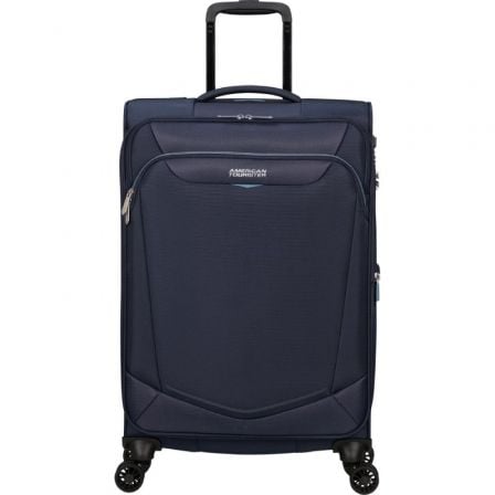 Maleta Mediana American Tourister SummerRide Spinner 69cm/ 69x43x29cm/ 4 Ruedas/ Azul Marino Maleta Mediana American Tourister SummerRide Spinner 69cm/ 69x43x29cm/ 4 Ruedas/ Azul Marino
