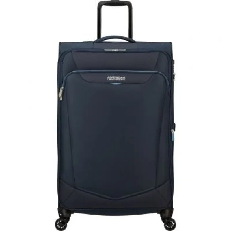 Maleta Grande American Tourister SummerRide Spinner 80cm/ 80x48x30cm/ 4 Ruedas/ Azul Marino Maleta Grande American Tourister SummerRide Spinner 80cm/ 80x48x30cm/ 4 Ruedas/ Azul Marino