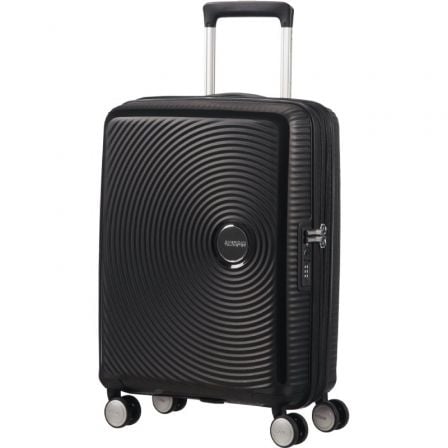 Maleta de Cabina American Tourister SoundBox Spinner 55cm/ 55x40x20cm/ 4 Ruedas/ Negra Maleta de Cabina American Tourister SoundBox Spinner 55cm/ 55x40x20cm/ 4 Ruedas/ Negra