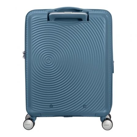 Maleta de Cabina American Tourister SoundBox Spinner 55cm/ 55x40x20cm/ 4 Ruedas/ Azul Piedra Maleta de Cabina American Tourister SoundBox Spinner 55cm/ 55x40x20cm/ 4 Ruedas/ Azul Piedra