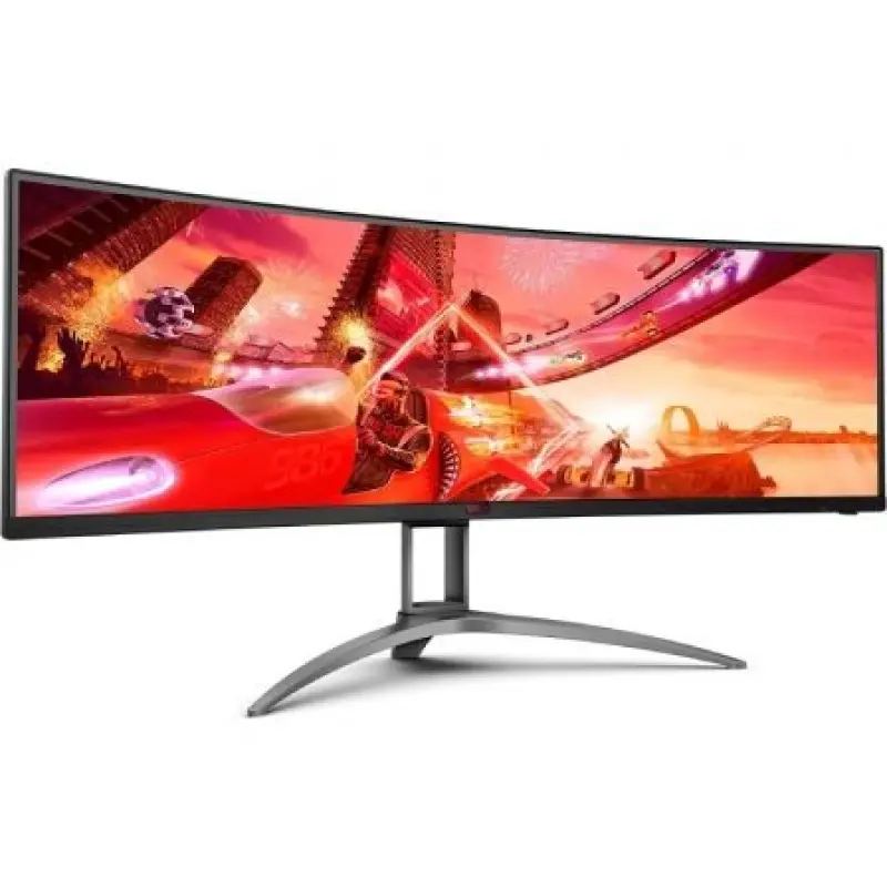 Monitor Gaming Ultrapanorámico Curvo AOC Agon AG493UCX2 48.8'/ Dual QHD/ 1ms/ 165Hz/ VA/ Multimedia/ Negro Monitor Gaming Ultrapanorámico Curvo AOC Agon AG493UCX2 48.8'/ Dual QHD/ 1ms/ 165Hz/ VA/ Multimedia/ Negro