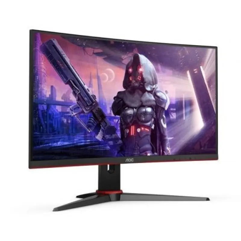 Monitor Gaming Curvo AOC C24G2AE 23.6'/ Full HD/ 1ms/ 165Hz/ VA/ Multimedia/ Negro Monitor Gaming Curvo AOC C24G2AE 23.6'/ Full HD/ 1ms/ 165Hz/ VA/ Multimedia/ Negro