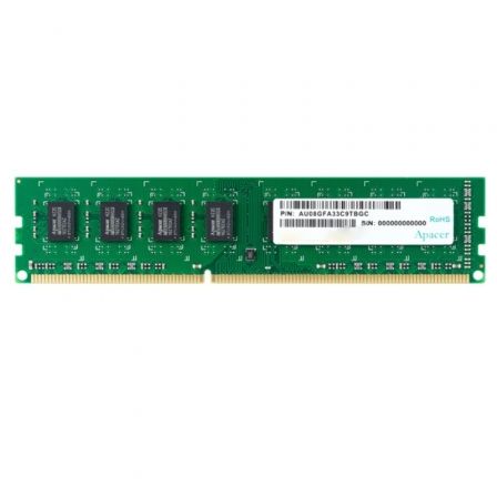 Memoria RAM Apacer 8GB/ DDR3/ 1600MHz/ 1.5V/ CL11/ DIMM Memoria RAM Apacer 8GB/ DDR3/ 1600MHz/ 1.5V/ CL11/ DIMM