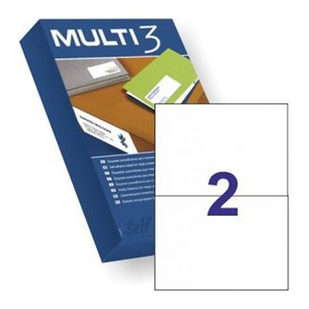 Etiquetas Adhesivas Apli Multi3 10532/ 210 x 148mm/ 500 Hojas Etiquetas Adhesivas Apli Multi3 10532/ 210 x 148mm/ 500 Hojas
