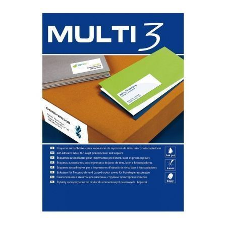 Etiquetas Adhesivas Apli Multi3/ 38 x 21.2mm/ 100 Hojas Etiquetas Adhesivas Apli Multi3/ 38 x 21.2mm/ 100 Hojas