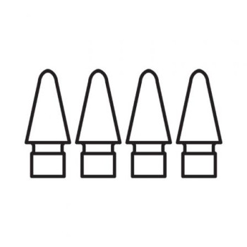 Puntas para Apple Pencil MLUN2ZM/A/ Pack 4 und