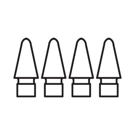 Puntas para Apple Pencil MLUN2ZM/A/ Pack 4 und Puntas para Apple Pencil MLUN2ZM/A/ Pack 4 und