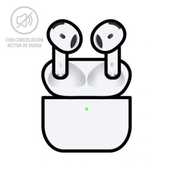Auriculares Bluetooth Apple Airpods V4 4a Generacion/ Cancelacion de Ruido Auriculares Bluetooth Apple Airpods V4 4a Generacion/ Cancelacion de Ruido