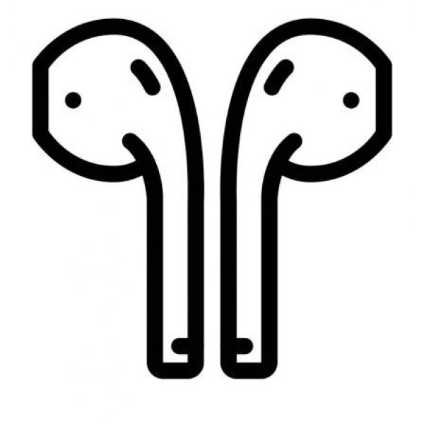 Auriculares Bluetooth Apple AirPods V2 con estuche de carga