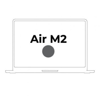Apple Macbook Air 13,6'/ M2 8-Core CPU/ 16Gb/ 256Gb SSD/  8-Core GPU/ Gris Espacial Apple Macbook Air 13,6'/ M2 8-Core CPU/ 16Gb/ 256Gb SSD/  8-Core GPU/ Gris Espacial