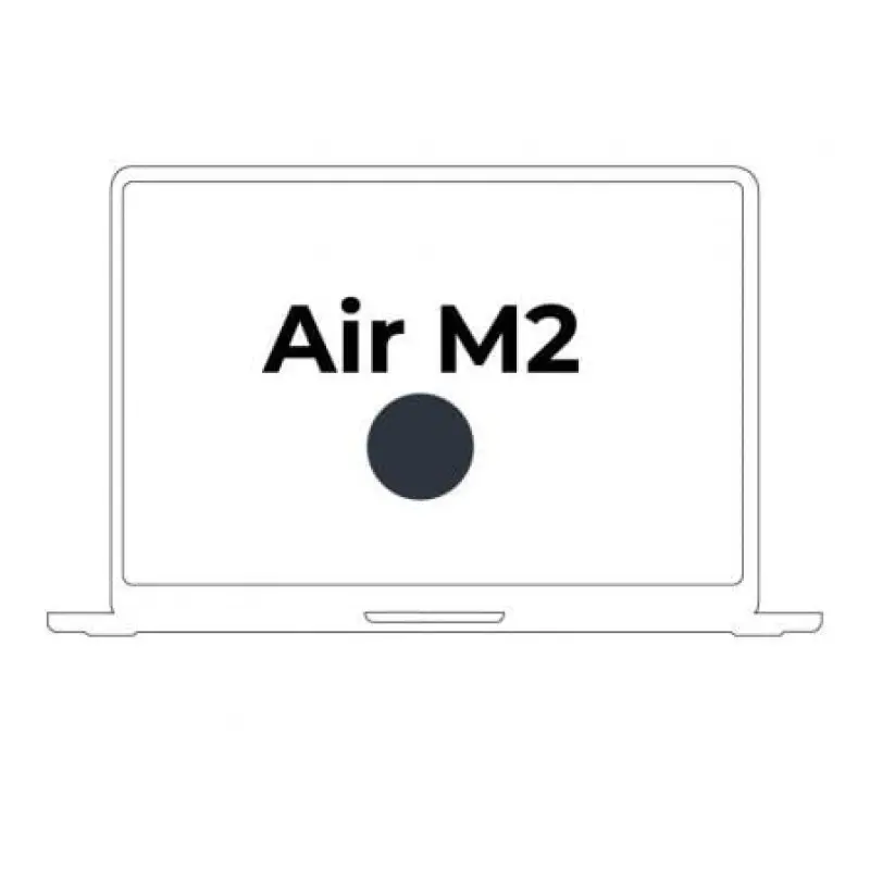 Apple Macbook Air 13,6'/ M2 8-Core CPU/ 16Gb/ 256Gb SSD/ 8-Core GPU/ Medianoche Apple Macbook Air 13,6'/ M2 8-Core CPU/ 16Gb/ 256Gb SSD/ 8-Core GPU/ Medianoche
