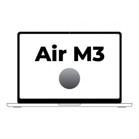 Apple Macbook Air 15,3'/ M3 8-Core CPU/ 16Gb/ 256Gb SSD/ 10-Core GPU/ Gris Espacial Apple Macbook Air 15,3'/ M3 8-Core CPU/ 16Gb/ 256Gb SSD/ 10-Core GPU/ Gris Espacial