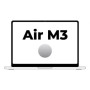 Apple Macbook Air 15,3'/ M3 8-Core CPU/ 16Gb/ 256Gb SSD/  10-Core GPU/ Plata
