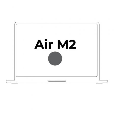 Apple Macbook Air 13.6'/ M2 8-Core CPU/ 8GB/ 256GB SSD/ 8-Core GPU/ Gris Espacial Apple Macbook Air 13.6'/ M2 8-Core CPU/ 8GB/ 256GB SSD/ 8-Core GPU/ Gris Espacial