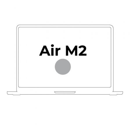 Apple Macbook Air 13.6'/ M2 8-Core CPU/ 8GB/ 512GB SSD/ 10-Core GPU/ Plata Apple Macbook Air 13.6'/ M2 8-Core CPU/ 8GB/ 512GB SSD/ 10-Core GPU/ Plata
