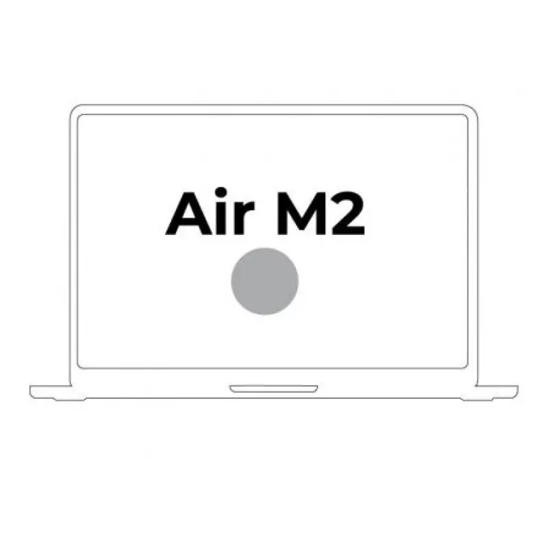 Apple Macbook Air 13.6'/ M2 8-Core CPU/ 8GB/ 512GB SSD/ 10-Core GPU/ Plata Apple Macbook Air 13.6'/ M2 8-Core CPU/ 8GB/ 512GB SSD/ 10-Core GPU/ Plata