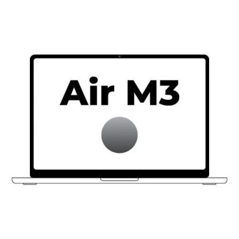 Apple Macbook Air 15' / M3 8-Core CPU/ 8Gb/ 512Gb SSD/ 10-Core GPU/ Gris Espacial
