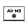 Apple Macbook Air 15' / M3 8-Core CPU/ 8Gb/ 512Gb SSD/ 10-Core GPU/ Medianoche Apple Macbook Air 15' / M3 8-Core CPU/ 8Gb/ 512Gb SSD/ 10-Core GPU/ Medianoche