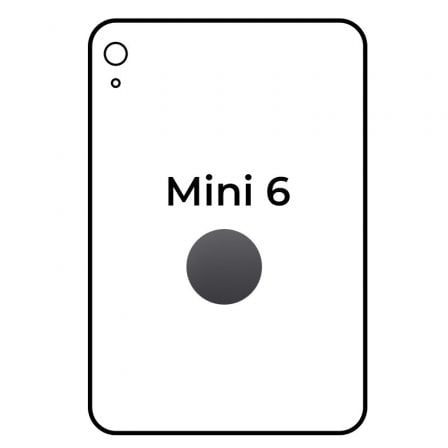 iPad Mini 8.3 2021 WiFi Cell/ A15 Bionic/ 64GB/ 5G/ Gris Espacial - MK893TY/A iPad Mini 8.3 2021 WiFi Cell/ A15 Bionic/ 64GB/ 5G/ Gris Espacial - MK893TY/A