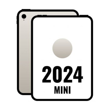 iPad Mini 8.3' 2024 7th WiFi Cell/ A17 Pro/ 128GB/ 5G/ Blanco Estrella- MXPQ3TY/A iPad Mini 8.3' 2024 7th WiFi Cell/ A17 Pro/ 128GB/ 5G/ Blanco Estrella- MXPQ3TY/A
