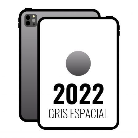 Apple iPad Pro 12.9' 2022 6th WiFi/ M2/ 512GB/ Gris Espacial - MNXU3TY/A Apple iPad Pro 12.9' 2022 6th WiFi/ M2/ 512GB/ Gris Espacial - MNXU3TY/A