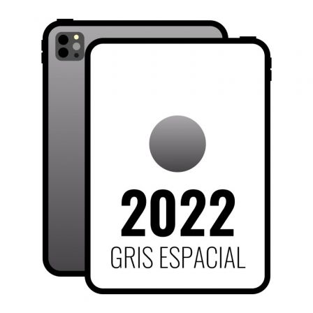 Apple iPad Pro 12.9' 2022 6th WiFi Cell/ 5G/ M2/ 2TB/ Gris Espacial - MP263TY/A Apple iPad Pro 12.9' 2022 6th WiFi Cell/ 5G/ M2/ 2TB/ Gris Espacial - MP263TY/A