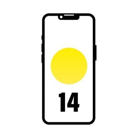 Smartphone Apple iPhone 14 128Gb/ 6.1'/ 5G/ Amarillo Smartphone Apple iPhone 14 128Gb/ 6.1'/ 5G/ Amarillo