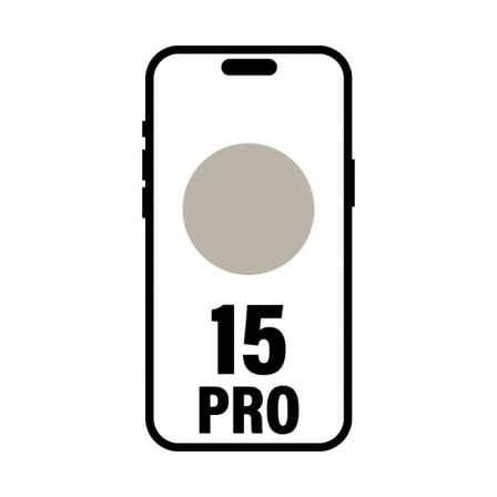 Smartphone Apple iPhone 15 Pro 1Tb/ 6.1'/ 5G/ Titanio Natural Smartphone Apple iPhone 15 Pro 1Tb/ 6.1'/ 5G/ Titanio Natural