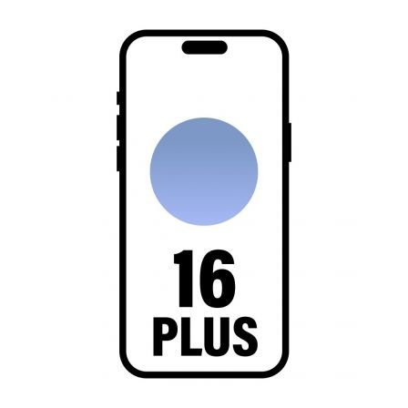Smartphone Apple iPhone 16 Plus 128GB/ 6.7'/ 5G/ Azul Ultramar Smartphone Apple iPhone 16 Plus 128GB/ 6.7'/ 5G/ Azul Ultramar