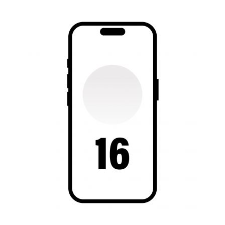 Smartphone Apple iPhone 16 128GB/ 6.1'/ 5G/ Blanco Smartphone Apple iPhone 16 128GB/ 6.1'/ 5G/ Blanco