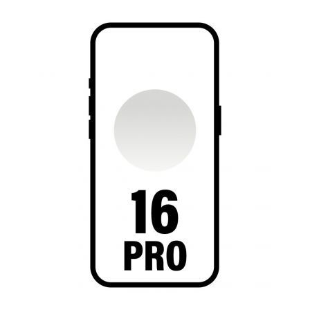 Smartphone Apple iPhone 16 Pro 128GB/ 6.3'/ 5G/ Titanio Blanco Smartphone Apple iPhone 16 Pro 128GB/ 6.3'/ 5G/ Titanio Blanco