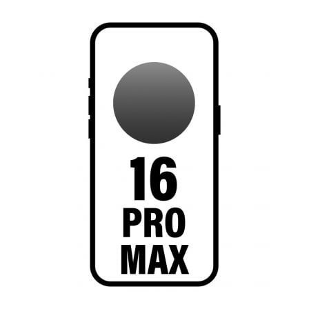 Smartphone Apple iPhone 16 Pro Max 256GB/ 6.9'/ 5G/ Titanio Negro Smartphone Apple iPhone 16 Pro Max 256GB/ 6.9'/ 5G/ Titanio Negro