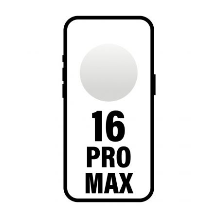 Smartphone Apple iPhone 16 Pro Max 256GB/ 6.9'/ 5G/ Titanio Blanco Smartphone Apple iPhone 16 Pro Max 256GB/ 6.9'/ 5G/ Titanio Blanco