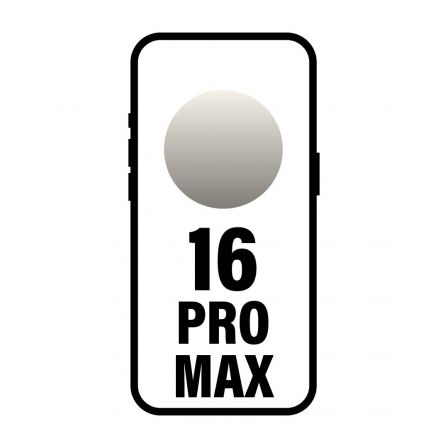 Smartphone Apple iPhone 16 Pro Max 256GB/ 6.9'/ 5G/ Titanio Natural Smartphone Apple iPhone 16 Pro Max 256GB/ 6.9'/ 5G/ Titanio Natural