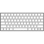 Teclado Inalámbrico Apple Magic Keyboard/ USB Tipo-C/ Plata