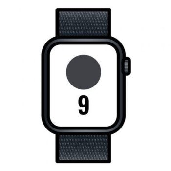 Apple Watch Series 9/ GPS/ 41mm/ Caja de Aluminio Medianoche/ Correa Deportiva Loop Medianoche Apple Watch Series 9/ GPS/ 41mm/ Caja de Aluminio Medianoche/ Correa Deportiva Loop Medianoche