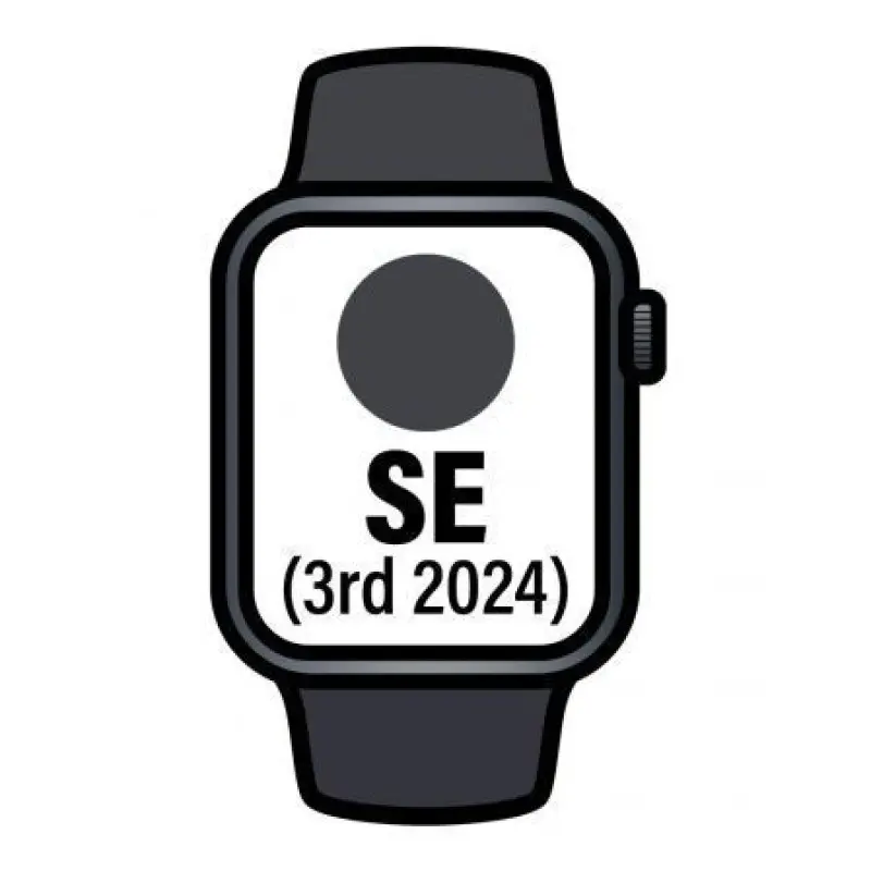 Apple Watch SE 3rd V2/ GPS/ Cellular/ 44mm/ Caja de Aluminio Medianoche/ Correa Deportiva Medianoche M/L Apple Watch SE 3rd V2/ GPS/ Cellular/ 44mm/ Caja de Aluminio Medianoche/ Correa Deportiva Medianoche M/L