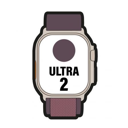 Apple Watch Ultra 2/ GPS/ Cellular/ 49mm/ Caja de Titanio/ Correa Loop Alpine Indigo L Grande Apple Watch Ultra 2/ GPS/ Cellular/ 49mm/ Caja de Titanio/ Correa Loop Alpine Indigo L Grande