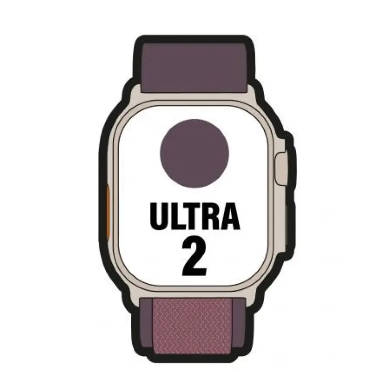 Apple Watch Ultra 2/ GPS/ Cellular/ 49mm/ Caja de Titanio/ Correa Loop Alpine Indigo L Grande Apple Watch Ultra 2/ GPS/ Cellular/ 49mm/ Caja de Titanio/ Correa Loop Alpine Indigo L Grande