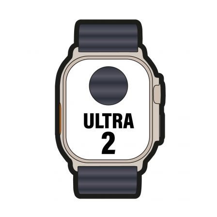 Apple Watch Ultra 2/ GPS/ Cellular/ 49mm/ Caja de Titanio/ Correa Ocean Azul Marino Apple Watch Ultra 2/ GPS/ Cellular/ 49mm/ Caja de Titanio/ Correa Ocean Azul Marino