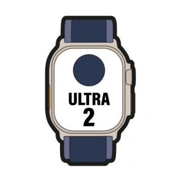 Apple Watch Ultra 2/ GPS/ Cellular/ 49mm/ Caja de Titanio/ Correa Loop Trail Azul M/L Apple Watch Ultra 2/ GPS/ Cellular/ 49mm/ Caja de Titanio/ Correa Loop Trail Azul M/L